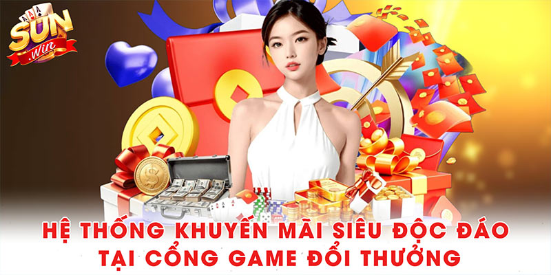 Sunwin 🎖 Cổng Game Giải Trí Trực Tuyến Uy Tín (2010 - 2025) 40 Hệ thống khuyến mãi siêu độc đáo tại cổng game đổi thưởng